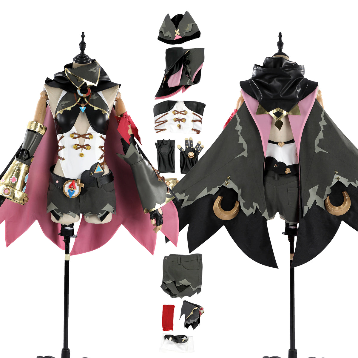 Genshin Impact Jahoda Costume Cosplay Suit