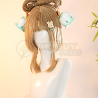 Genshin Impact Yaoyao Costume Cosplay Suit Rainlit Bamboo Reverie