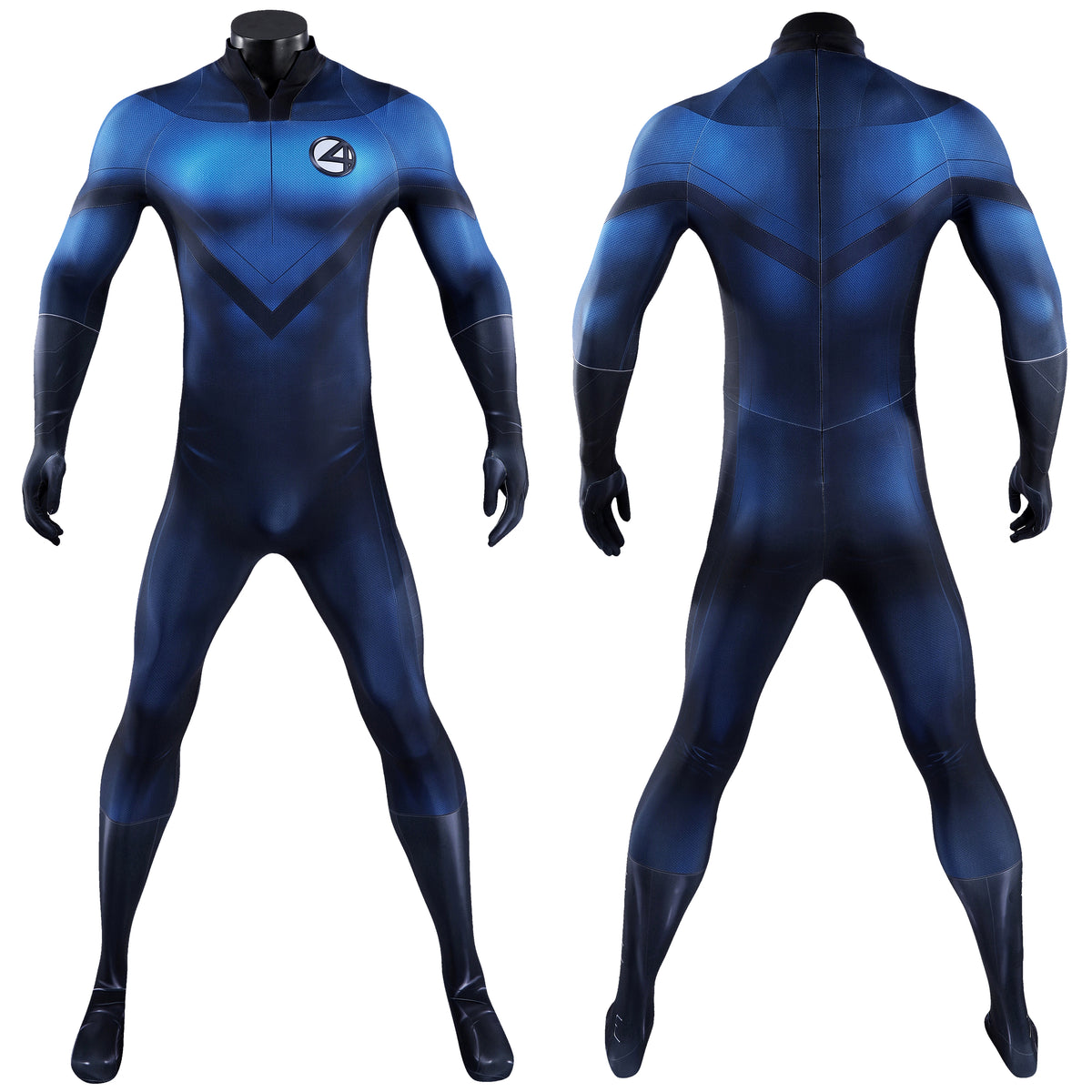 Fantastic Four Human Torch Bodysuit Costume Johnny Storm Cosplay Suit