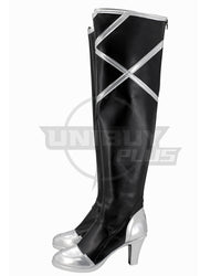 Honkai Impact 3rd Fu Hua Black Nuo of the Hawk Shoes Cosplay Women Boots