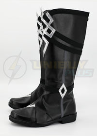 Genshin Impact II Capitano The Captain Shoes Cosplay Men Boots