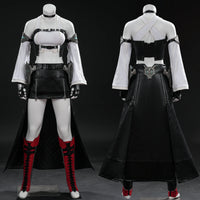 Final Fantasy VII Tifa Black Mage Costume Cosplay Suit Revelation