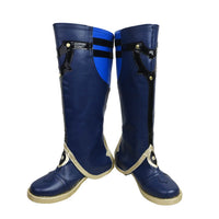 Honkai Star Rail Sunday Shoes Cosplay Men Boots Blue
