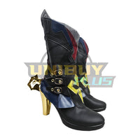 Genshin Impact Chasca Cosplay Shoes Women Boots