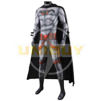 Flashpoint Batsuit Costume Cosplay Suit Thomas Wayne Bodysuit For Kids Adult