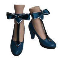 Genshin Impact Lynette Cosplay Shoes Women Boots Cafe in Seoul