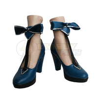 Genshin Impact Lynette Cosplay Shoes Women Boots Cafe in Seoul