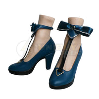 Genshin Impact Lynette Cosplay Shoes Women Boots Cafe in Seoul