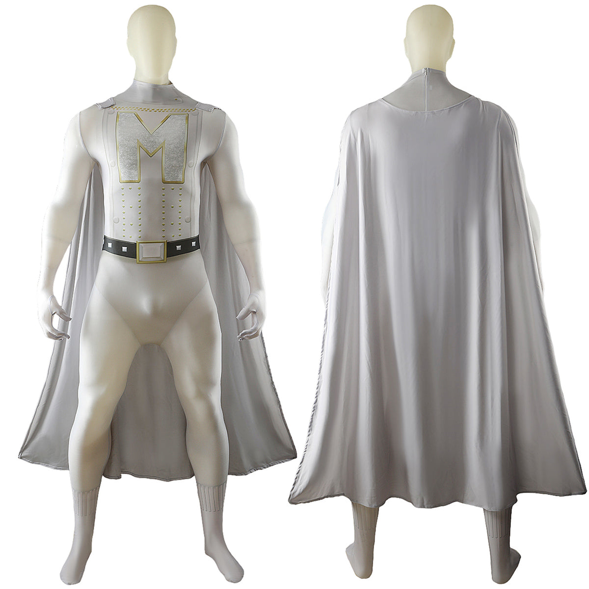 Megamind Metro Man Costume Cosplay Suit Jumpsuit Bodysuit
