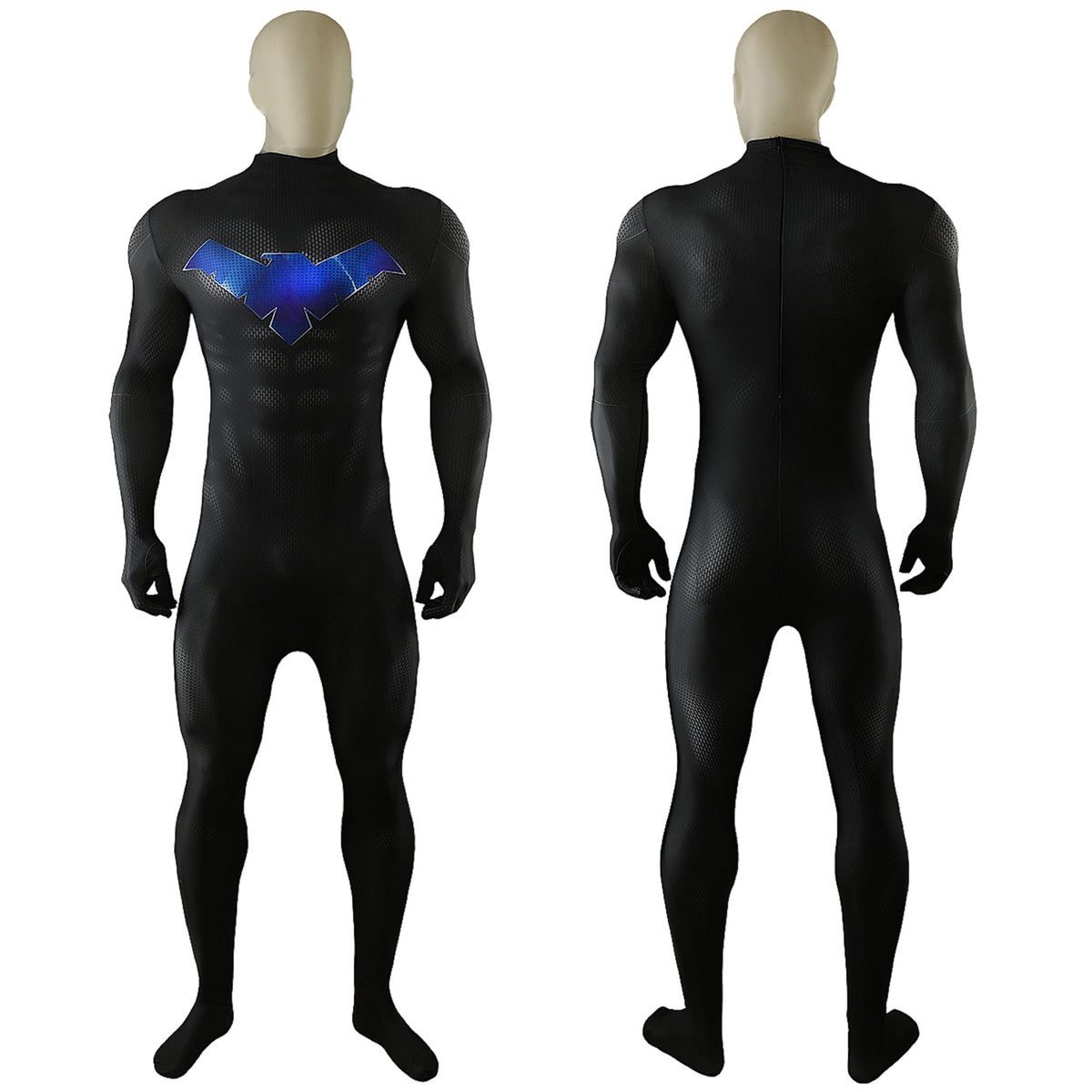 Justice League Blue V Costume Cosplay Suit Jumpsuit Bodysuit