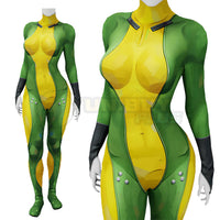 Marvel Rivals Rogue Costume Cosplay Suit For Kids Adult Anna Marie