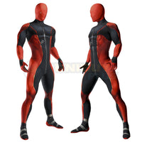 Marvel Rivals Deadpool Costume Cosplay Suit Bodysuit For Men Kids