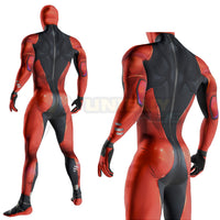 Marvel Rivals Deadpool Costume Cosplay Suit Bodysuit For Men Kids