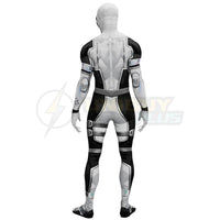 Marvel Rivals Deadpool Costume Cosplay Suit Bodysuit For Men Kids Wade Winston Wilson Grey Version