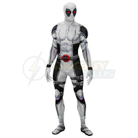Marvel Rivals Deadpool Costume Cosplay Suit Bodysuit For Men Kids Wade Winston Wilson Grey Version