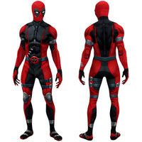 Marvel Rivals Deadpool Costume Cosplay Suit Bodysuit For Men Kids Wade Winston Wilson