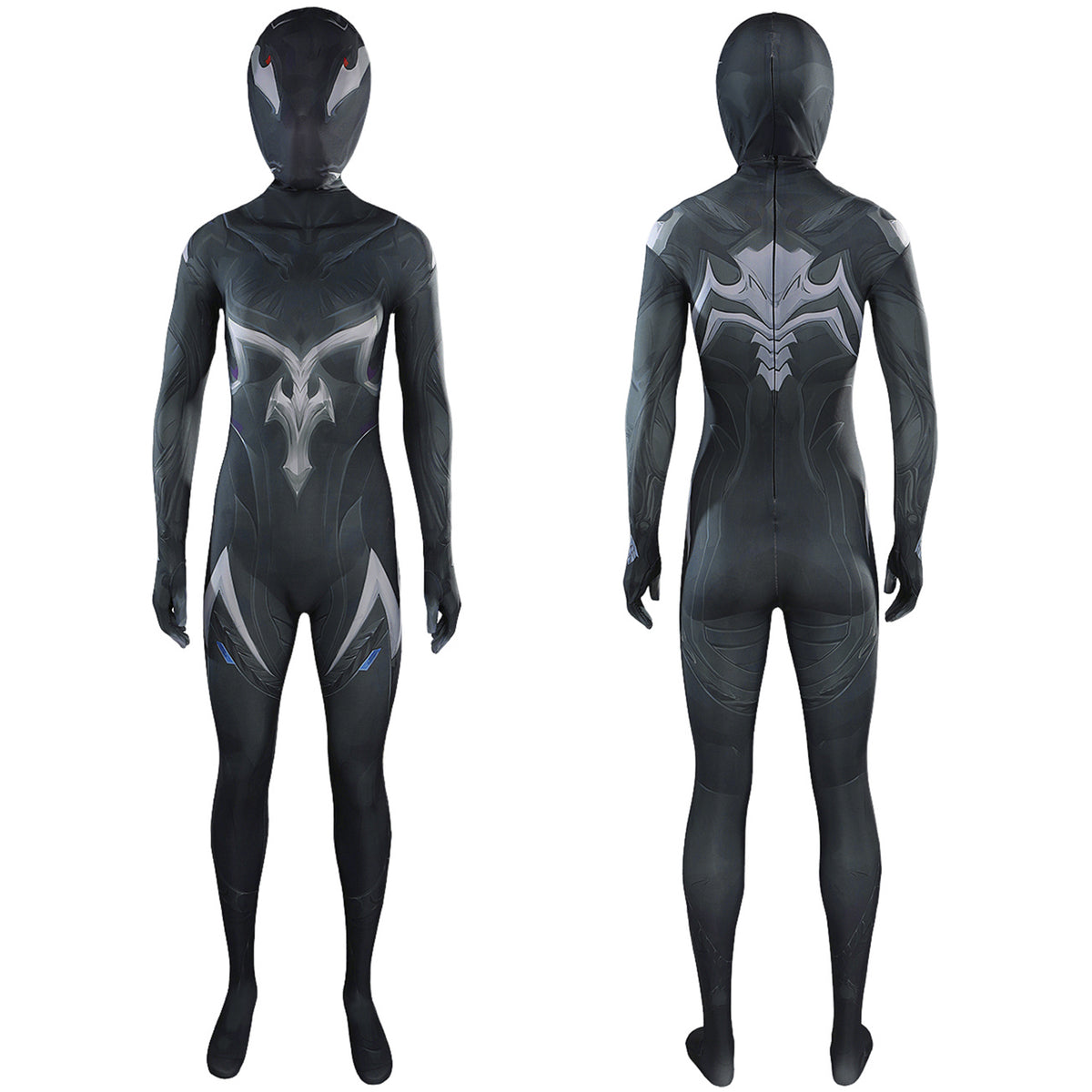 Marvel Rivals Symbiote Squirrel Bodysuit Costume Cosplay Suit For Kids Adult Black Squirrel Girl