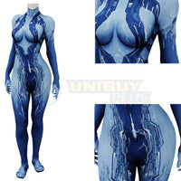 Halo Girl Cortana Bodysuit Costume Cosplay Suit For Kids Adult