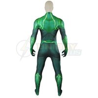 Green Lantern Bodysuit Costume Cosplay Suit For Kids Adult