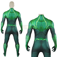 Green Lantern Bodysuit Costume Cosplay Suit For Kids Adult
