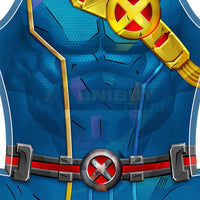 Marvel Rivals Cyclops Bodysuit Costume Cosplay Suit For Kids Adult