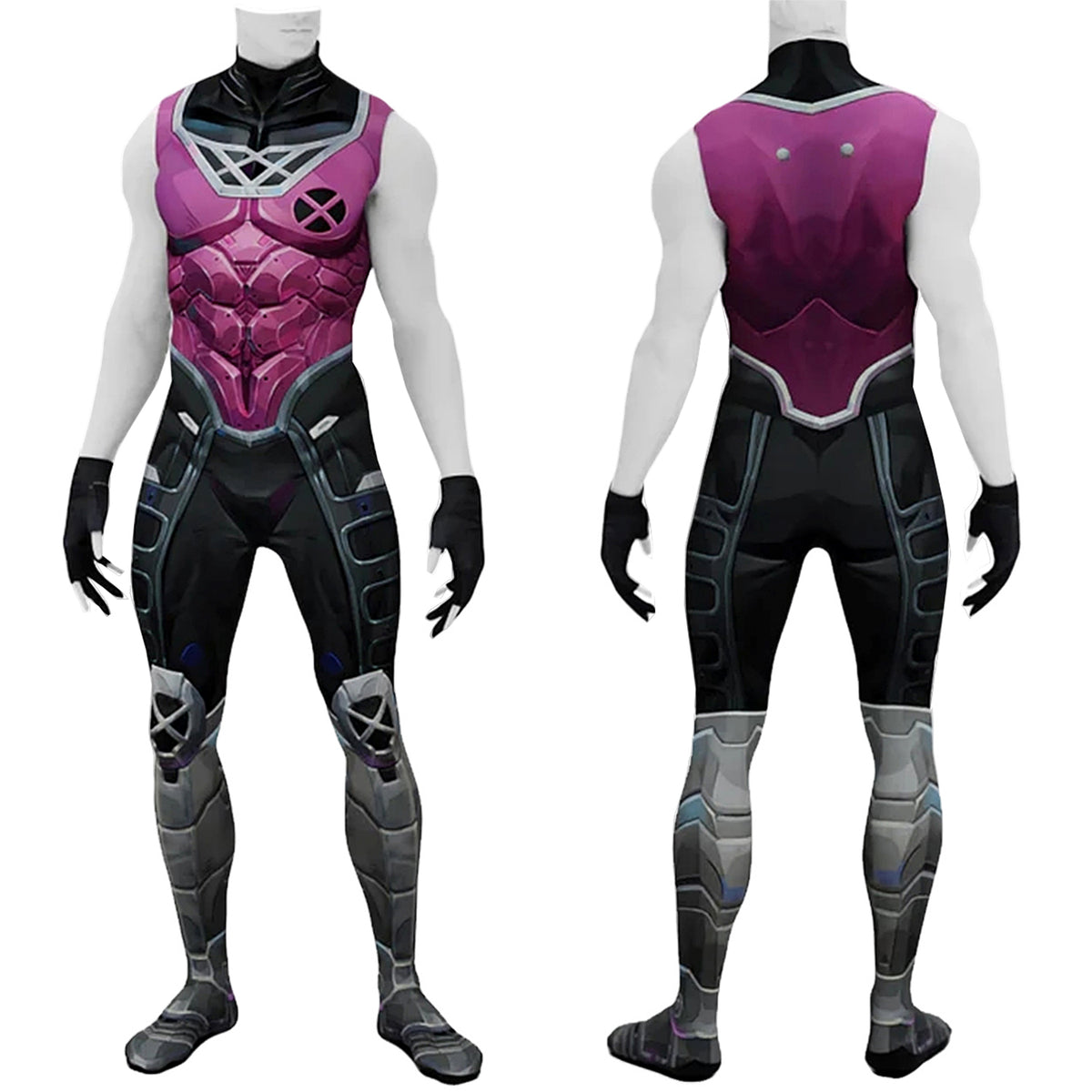 Marvel Rivals Gambit Bodysuit Costume Cosplay Suit For Kids Adult