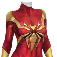 Marvel Comics Iron Spider Female Version Bodysuit Costume Cosplay Suit For Kids Adult