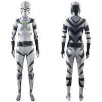 Marvel Rivals White Tiger Bodysuit Costume Ava Ayala Cosplay Suit For Kids Adult