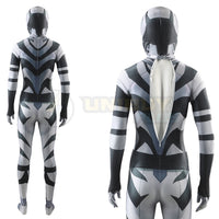 Marvel Rivals White Tiger Bodysuit Costume Ava Ayala Cosplay Suit For Kids Adult