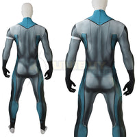Marvel Comics Mr. Fantastic Bodysuit Costume Reed Richards Cosplay Suit For Kids Adult