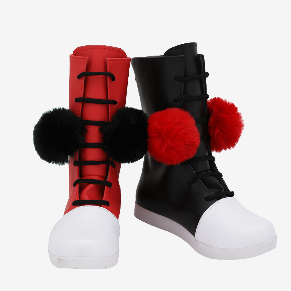 Jester Girl Shoes Cosplay Suicide Squad The Rebirth Deluxe Edition Women Boots Unibuy