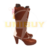 Genshin Impact Kamisato Ayaka Shoes Cosplay Women Boots Unibuy