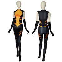 Justice League: Crisis on Two Earths Mari Jiwe McCabe Costume Cosplay Suit Bodysuit For Kids Adult