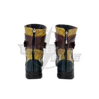 Marvel Rivals Iron Fist Shoes Cosplay Men Boots