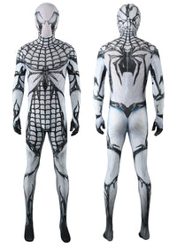 Marvel's Spider-Man 2 Venom Cosplay Costume Suit For Kids Adult White Ver.