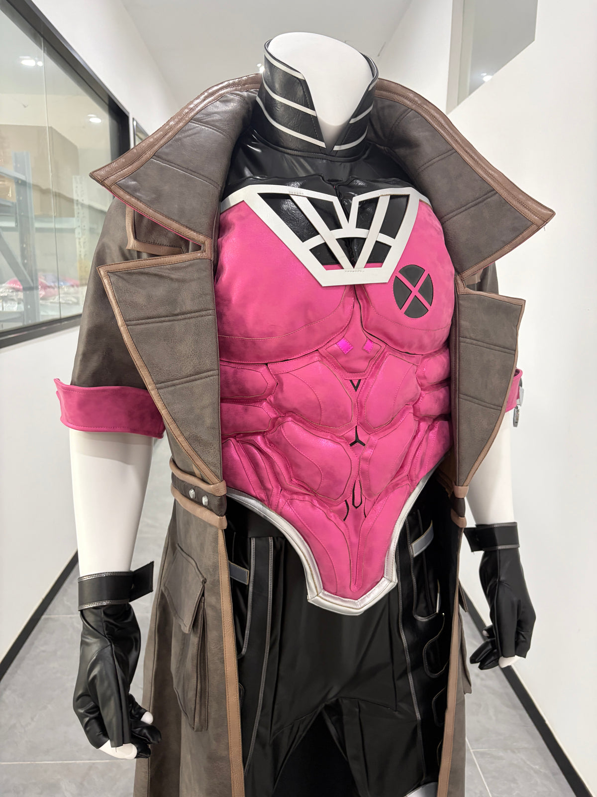 Marvel Rivals Gambit Costume Cosplay Suit