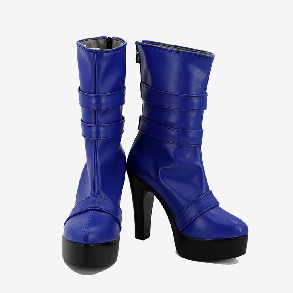 Sailor Moon Tenoh Haruka Sailor Uranus Amara Blue Cosplay Shoes Women Boots Unibuy