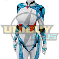 Metroid Samus Aran Costume Cosplay Suit Bodysuit For Kids Adult