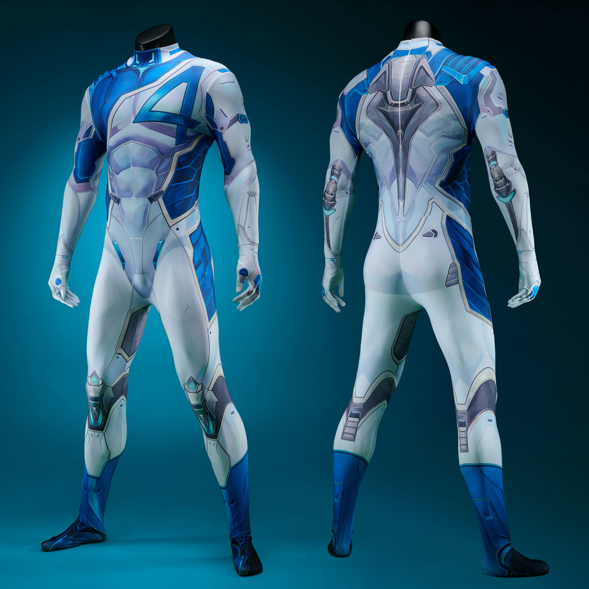 Marvel Rivals Mr. Fantastic Bodysuit Costume Cosplay Reed Richards Suit