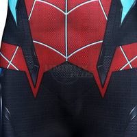 Marvel's Spider-Man 2 Miles Morales Evolved Suit Costume Cosplay Kids
