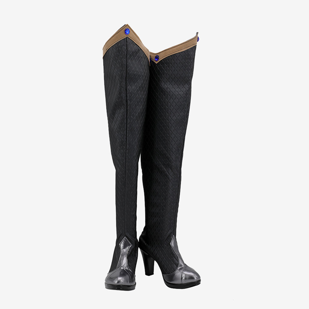Warlock Ashe Shoes Cosplay OW Overwatch Women Boots Unibuy