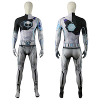 Marvel Rivals Mr. Fantastic Future Foundation Costume Cosplay Suit Bodysuit For Kids Adult