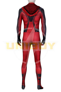 Marvel's Spider-Man Miles Morales Crimson Cowl Bodysuit Costume Cosplay