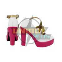 Honkai Impact 3rd Rita Rossweisse Shoes Cosplay Women Boots Pink