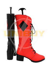 Jester Girl Shoes Cosplay The Suicide Squad Black Women Boots Unibuy