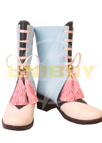 Genshin Impact Kamisato Ayaka Shoes Cosplay Women Boots