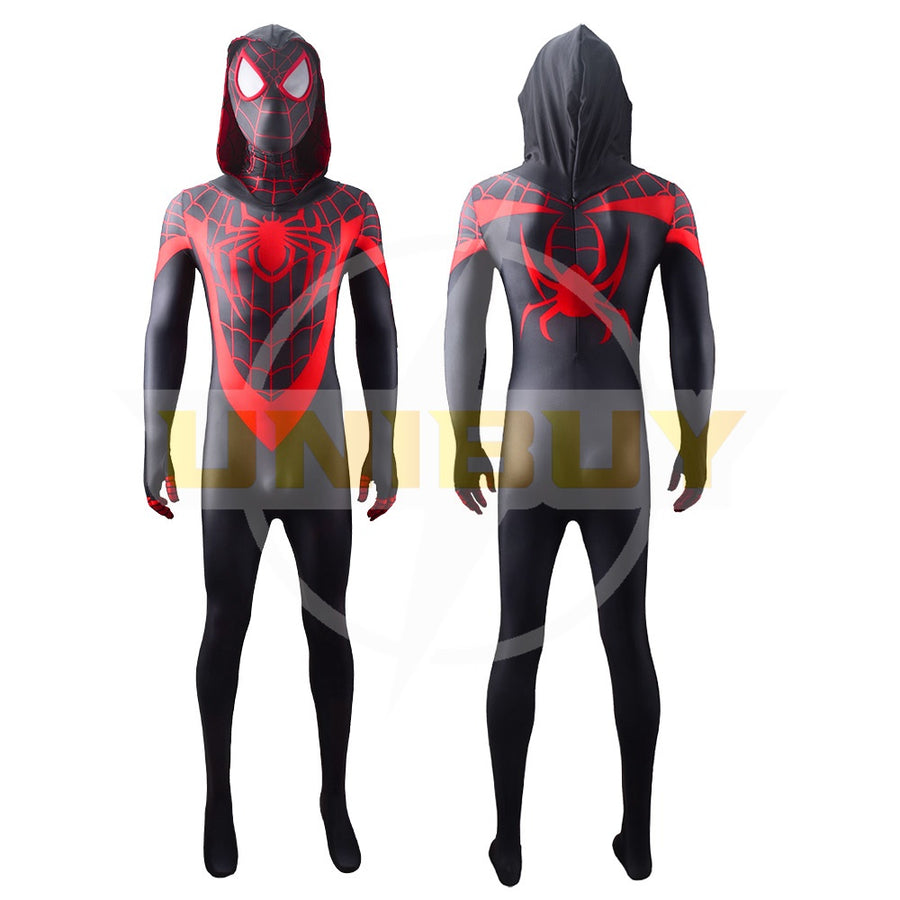 Miles Morales Female Suit Costume Cosplay Spider-man Bodysuit For Women Kids Unibuy