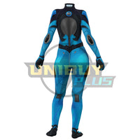 Fantastic Four Invisible Woman 002 Costume Cosplay Suit Bodysuit For Kids Adult