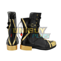 Genshin Impact Fatui Arlecchino Cosplay Shoes Women Boots