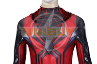 Marvel's Spider-Man Miles Morales Crimson Cowl Bodysuit Costume Cosplay